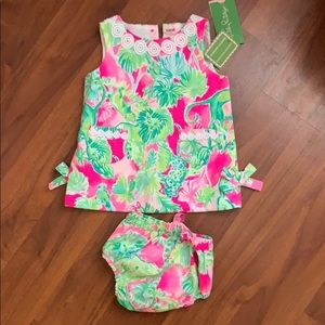 Lily Pulitzer Baby Lily Shift with Diaper Cover